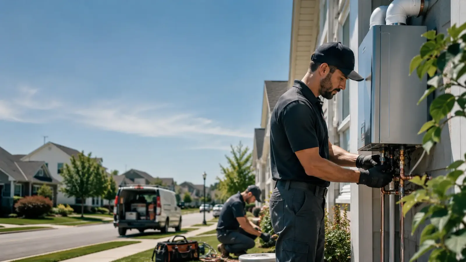 Tankless Water Heater Installation in Regent, ND